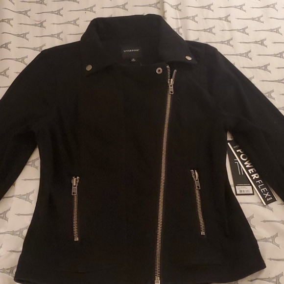 liverpool bradford moto denim jacket